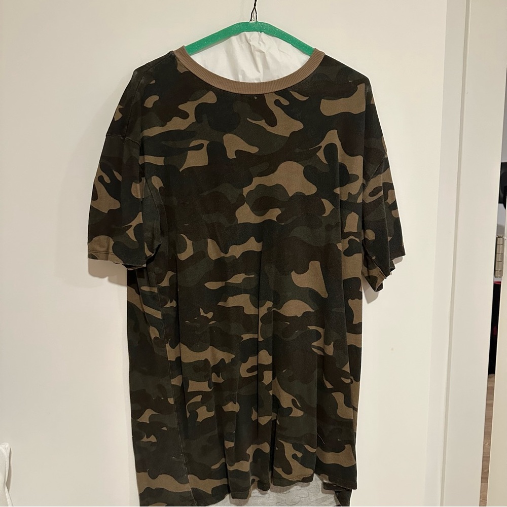 ✨ Bershka Camo T-shirt Dress ✨